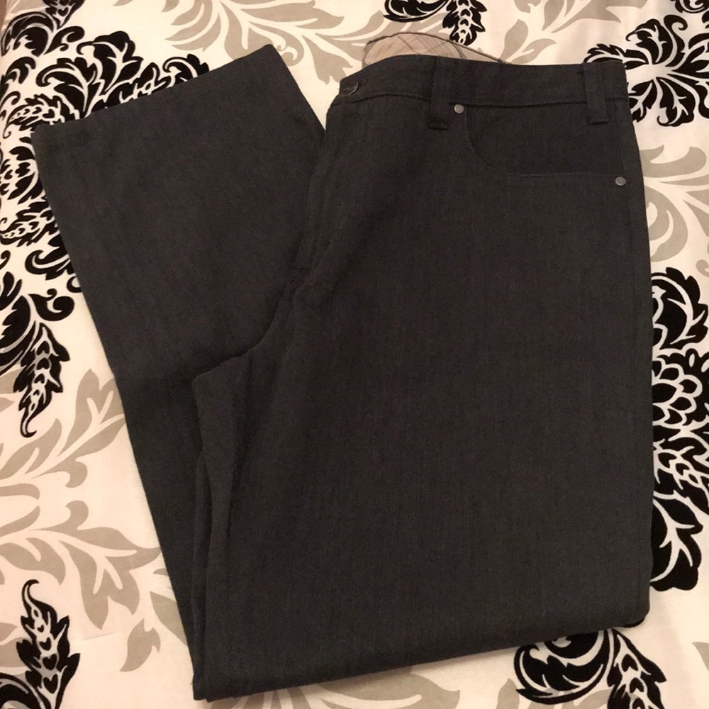 Kenneth Cole Pants 40x32 Dark Gray